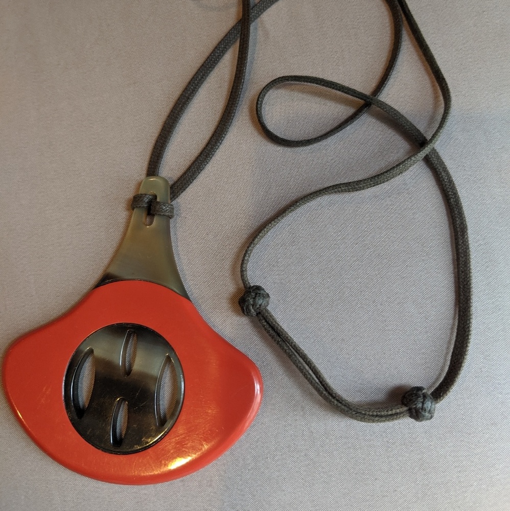 Hermés Horn Pendant Necklace